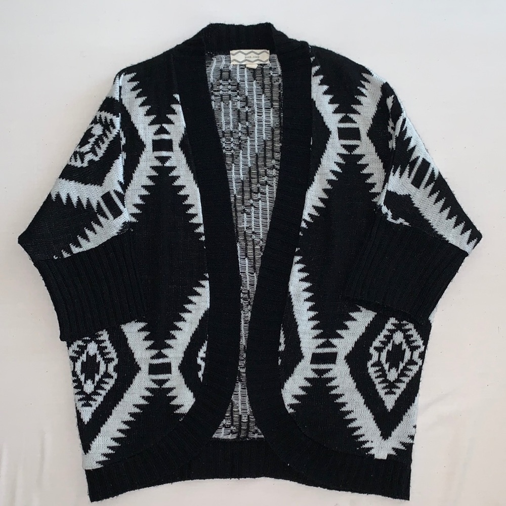 Aztec Print Cardigan
